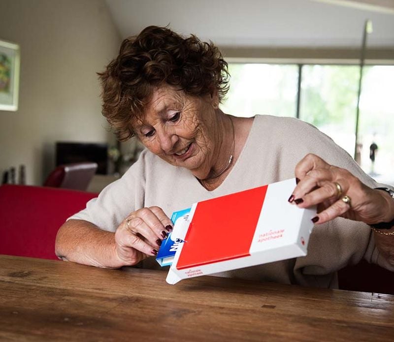De nicotinespray wordt drie keer per kalenderjaar 100% vergoed.