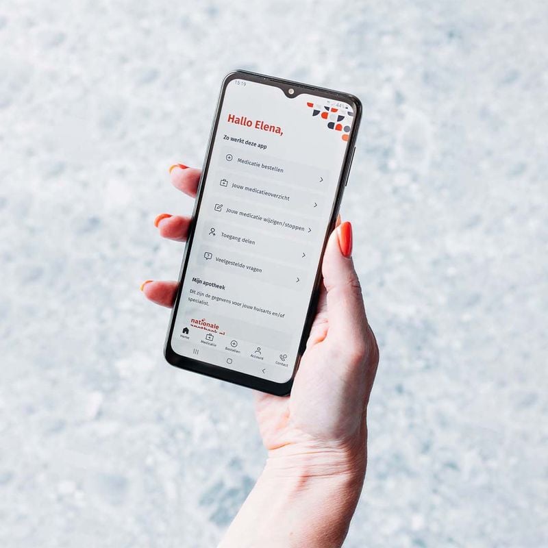 Bestel jouw medicijn opnieuw via jouw medicatieoverzicht in de Nationale Apotheek-app.