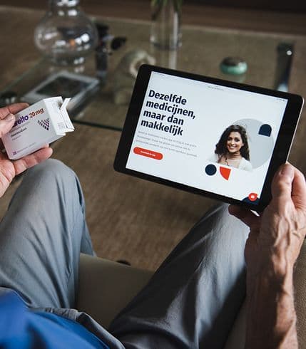 Veilig online medicijnen bestellen met de zorgvuldige medicatiebewaking van Nationale Apotheek.