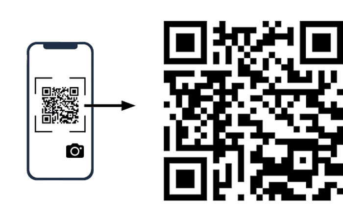 Door het scannen van deze QR-code kun je de Nationale Apotheek-app downloaden en een account aanmaken met DigiD.